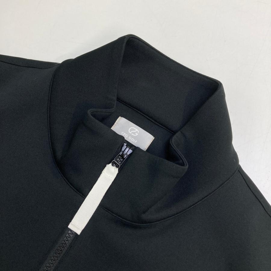 CPG GOLF シーピージーゴルフ 長袖 スウェットジャケット ブラック系 4