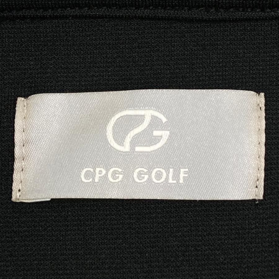 CPG GOLF シーピージーゴルフ 長袖 スウェットジャケット ブラック系 4