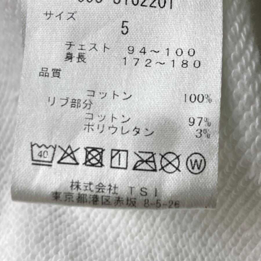 PEARLY GATES パーリーゲイツ ジップパーカー ホワイト系 5 ゴルフ