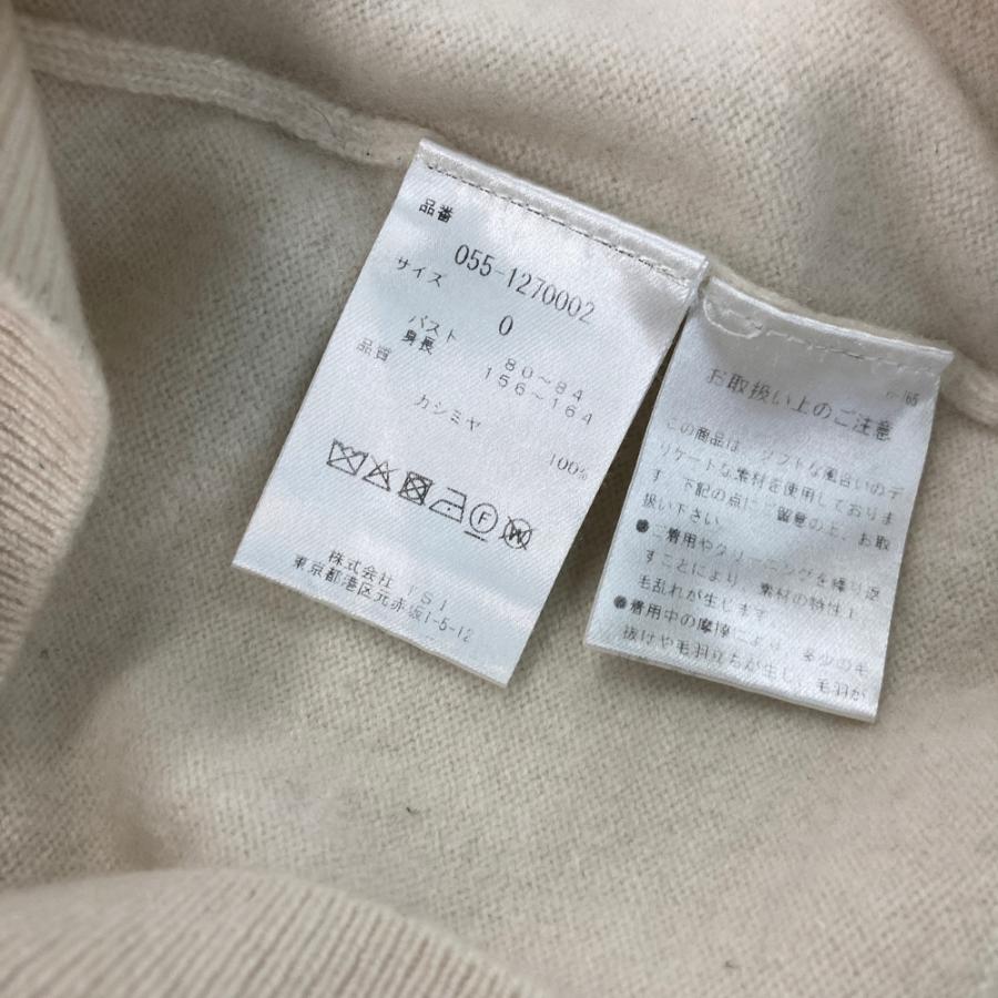 PEARLY GATES パーリーゲイツ 長袖 カシミヤ ニットセーター ホワイト
