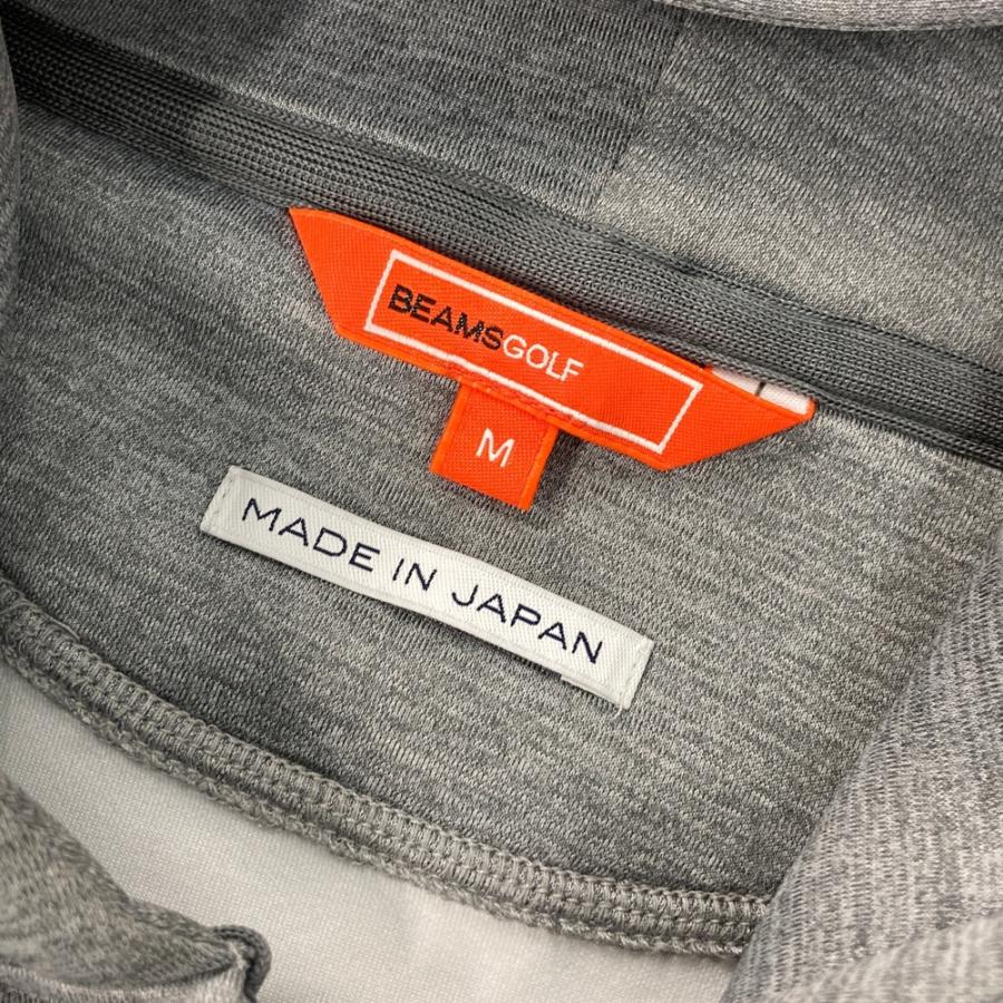 BEAMS GOLF ビームスゴルフ 長袖 スウェット ジップパーカー グレー系