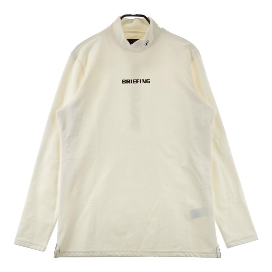 BRIEFING GOLF ブリーフィング モックネック 長袖Tシャツ 裏起毛