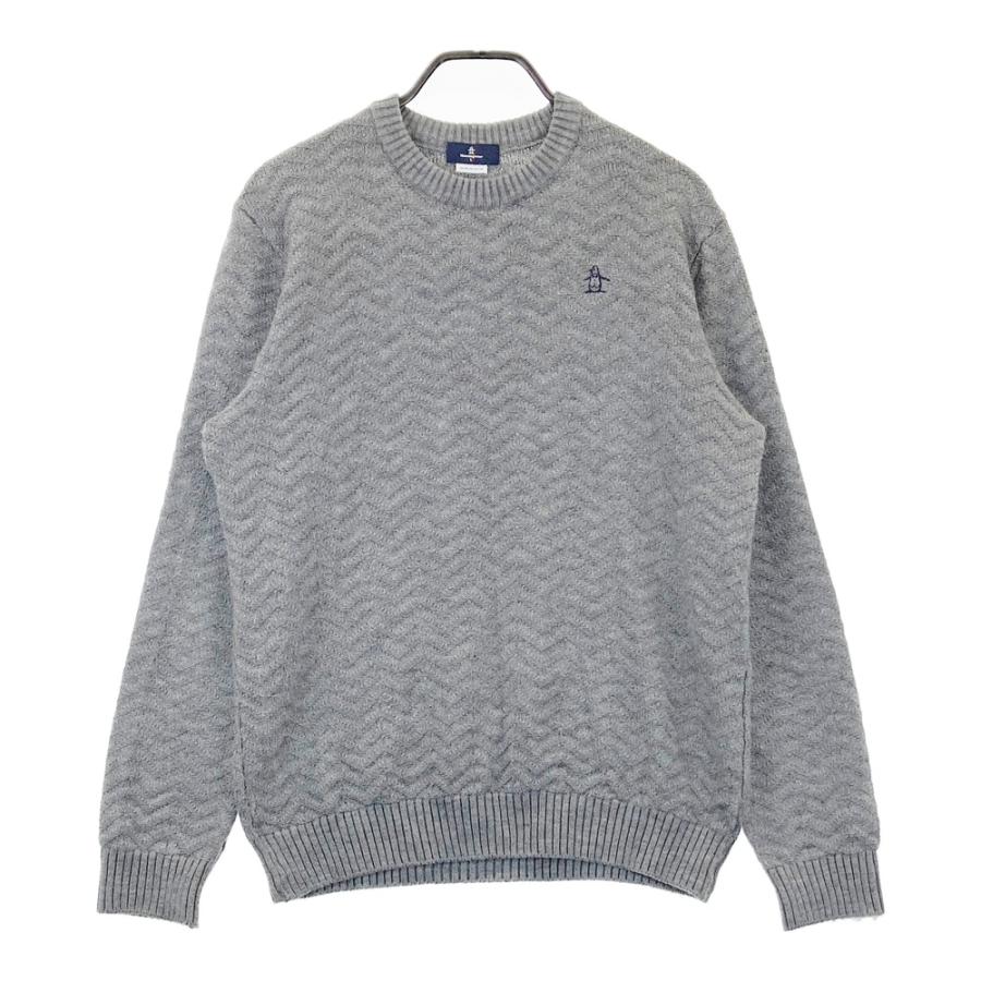 Munsingwear（マンシングウェア） 長袖 ニットセーター グレー系 L