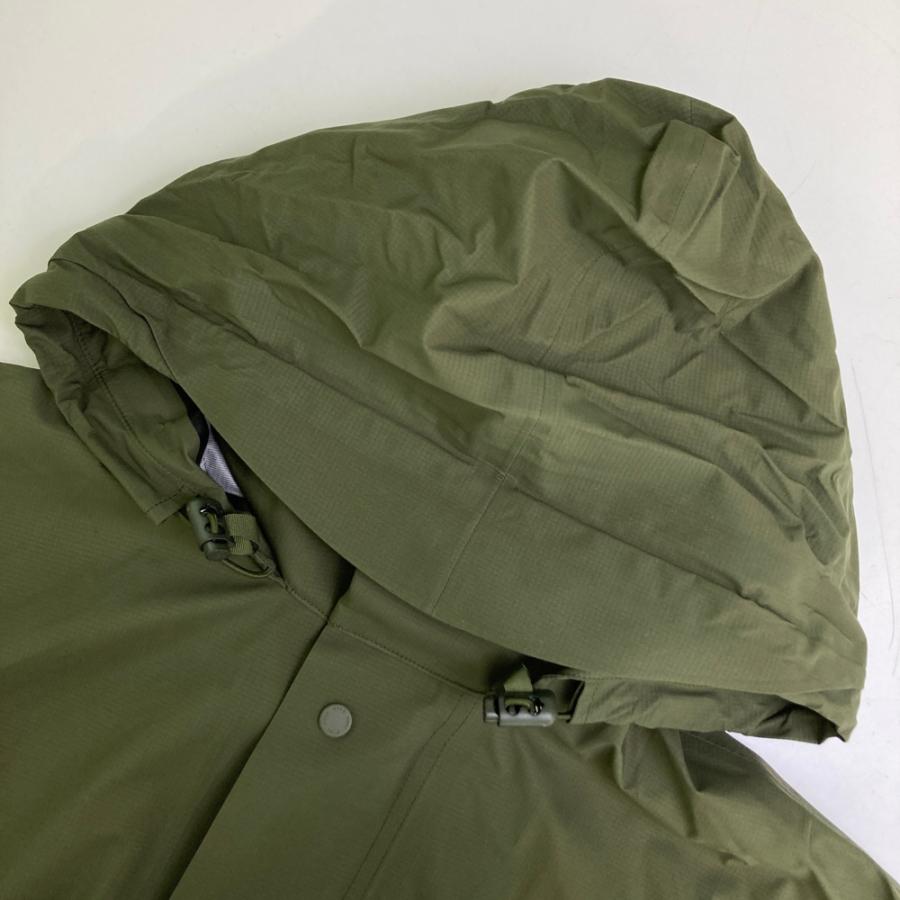 HYKE パーテックスM65サイズ2 オリーブグリーン HYKE（ハイク）の「別注＜HYKE（ハイク）＞PERTEX M65 TYPE コート