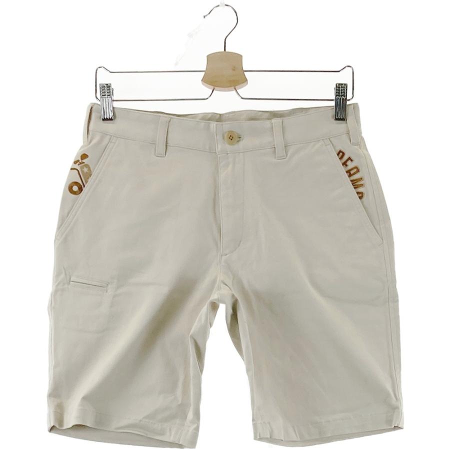91 未使用　ビームスゴルフ　ゴルフウェア　ハーフパンツ　44 Ｓ 新品】BEAMS GOLF ビームスゴルフ ハーフパンツ ベージュ系 S ゴルフ