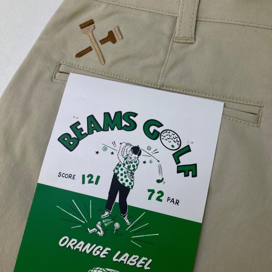 サイズ：L BEAMS GOLF ビームスゴルフ 2023年モデル ハーフパンツ  ベージュ系 [240101498563] ゴルフウェア メンズ ストスト 新品】BEAMS GOLF ビームスゴルフ ハーフパンツ ベージュ系 S ゴルフ
