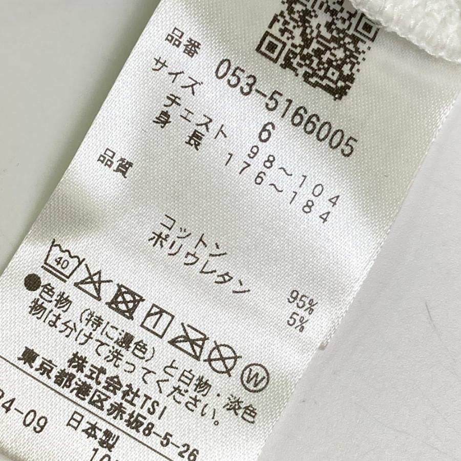 【新品】PEARLY GATES パーリーゲイツ 2024年モデル モックネック 長袖スウェット  ホワイト系 6 ゴルフウェア メンズ_7