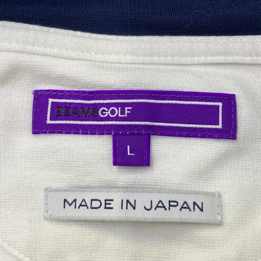 BEAMS GOLF ビームスゴルフ ジップジャケット ホワイト系 L ゴルフ