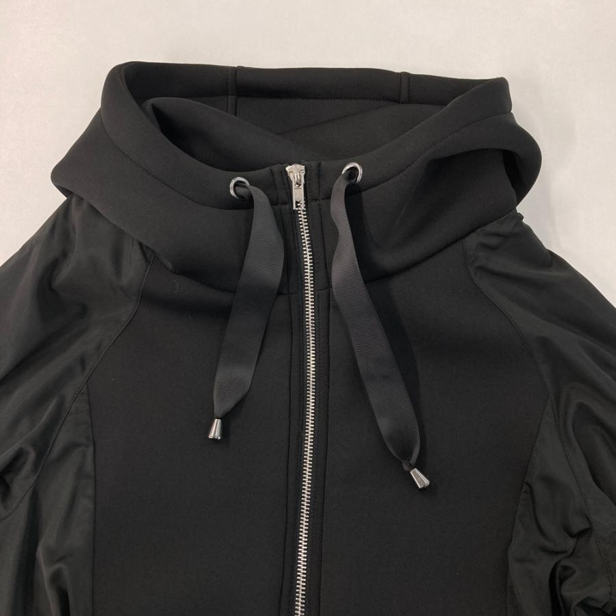 レディースファッション SPECCHIO スペッチオ フード付 切替ロング 