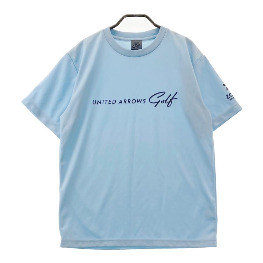 UNITED ARROWS GOLF ユナイテッドアローズゴルフ 半袖Tシャツ ブルー系