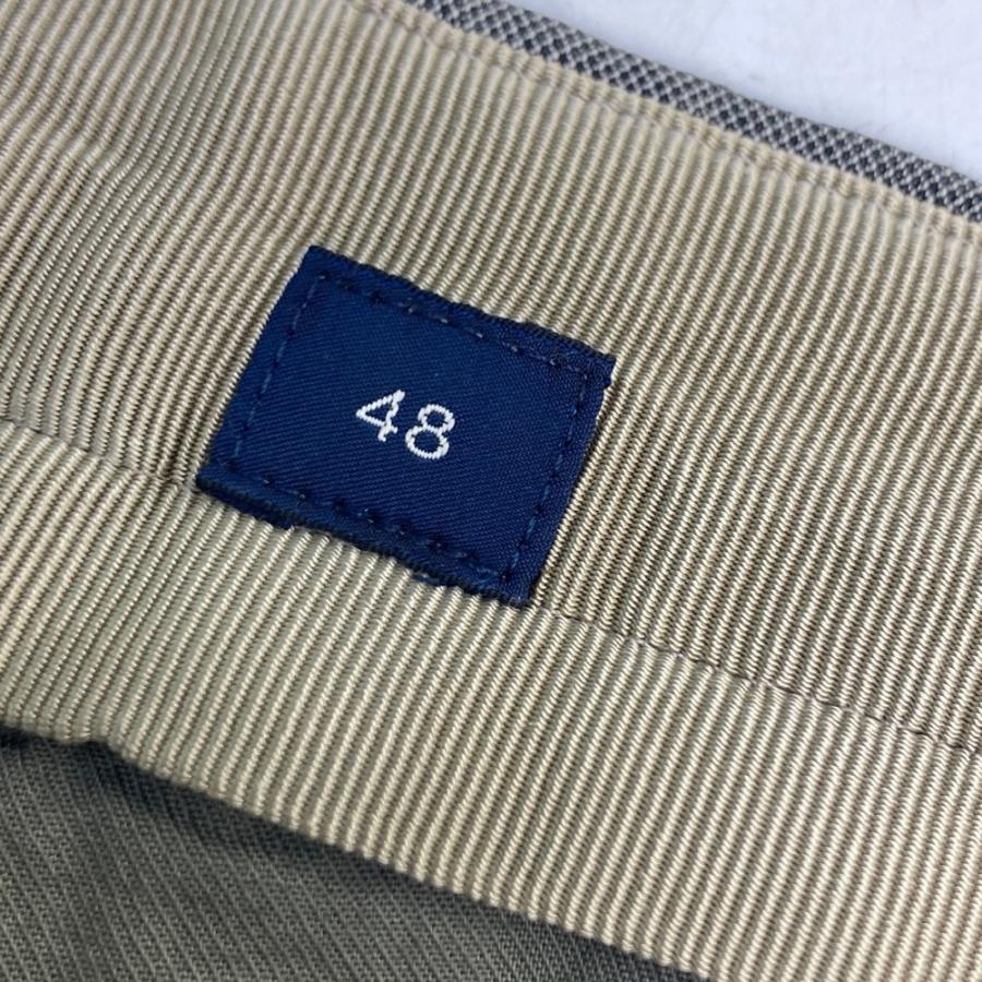 INCOTEX インコテックス スラックスパンツ SLIM FIT グレー系 48