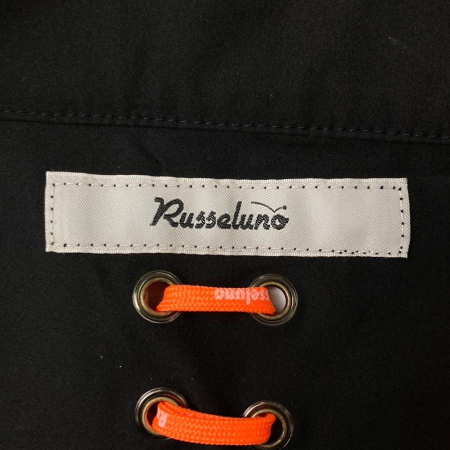 RUSSELUNO ラッセルノ ジップベスト ブラック系 6 ゴルフウェア メンズ