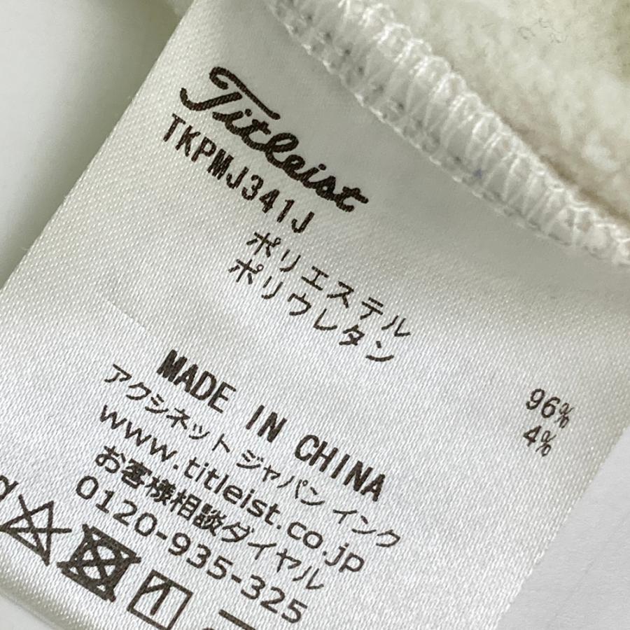 TITLEIST タイトリスト ハーフジップ スウェットトレーナー 裏起毛