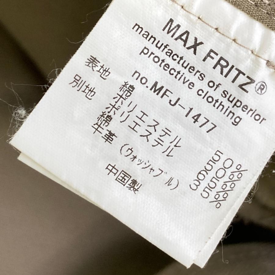 MAX FRITZ マックスフリッツ MFJ-1477 ジップアップテーラードジャケット  ブラウン系 46 バイクウェア メンズの画像