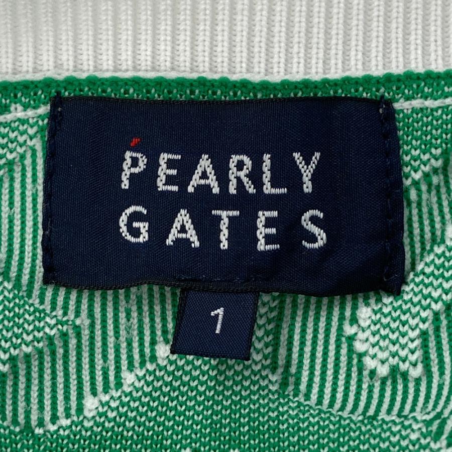PEARLY GATES パーリーゲイツ 長袖ニットセーター ホワイト系 1 ゴルフ