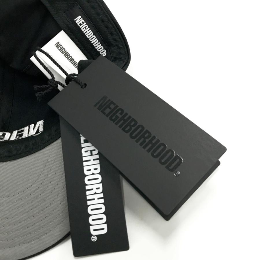 NEIGHBORHOOD ベースボールキャップ ブラック 美品】NEIGHBORHOOD ネイバーフッド ベースボールキャップ ブラック系