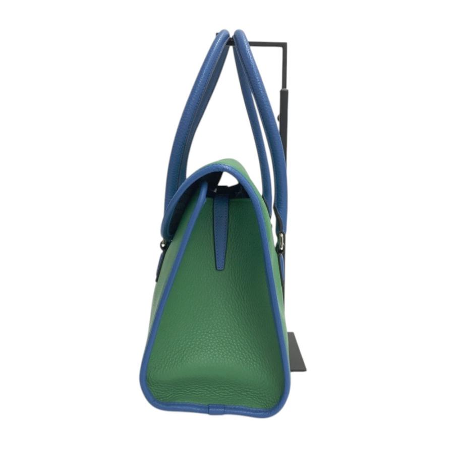LOEWE ロエベ バッグ アラモ36 グリーン系_2