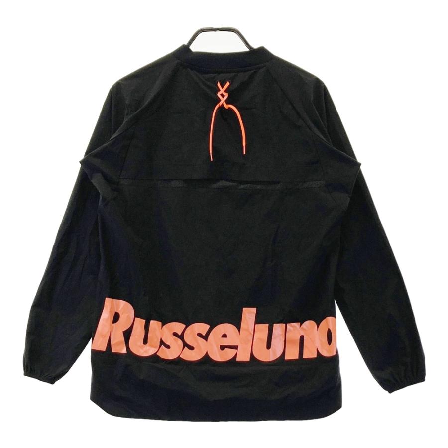 RUSSELUNO ラッセルノ 長袖プルオーバー ブルゾン ブラック系 4 ゴルフ