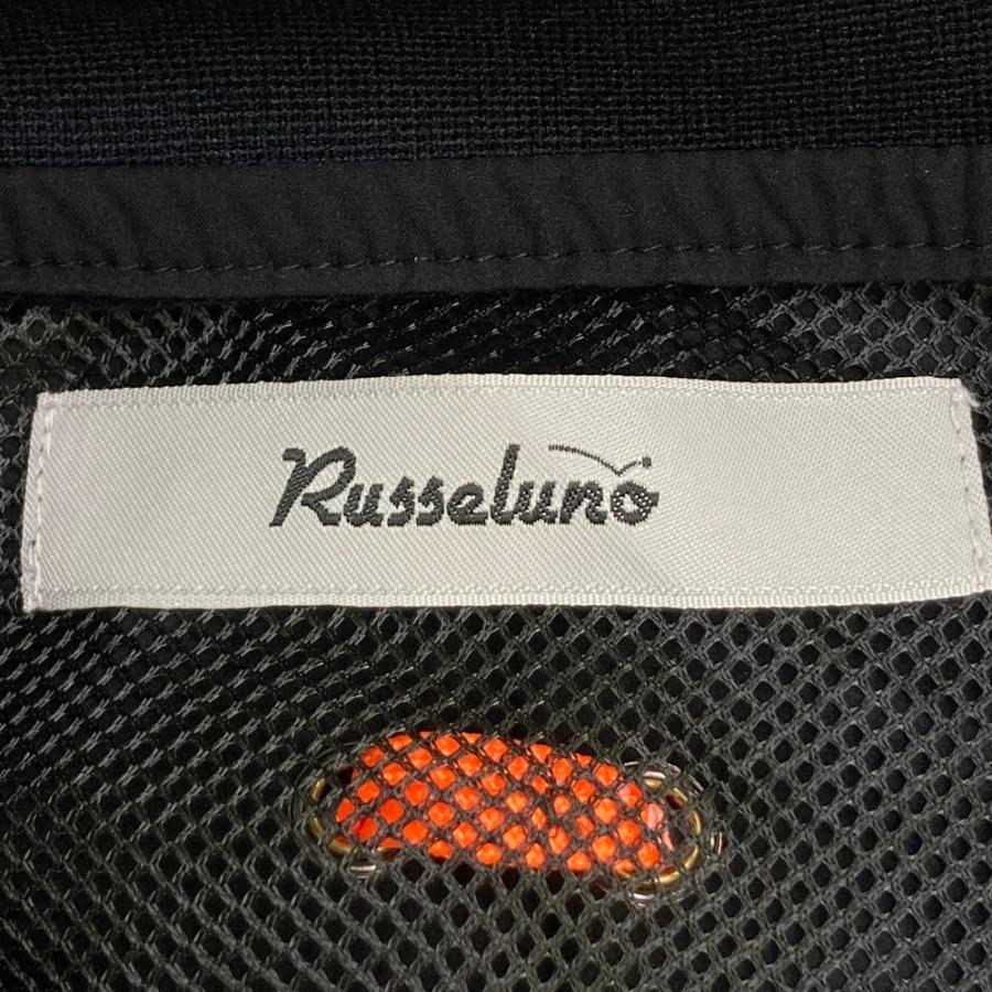 RUSSELUNO ラッセルノ 長袖プルオーバー ブルゾン ブラック系 4 ゴルフ