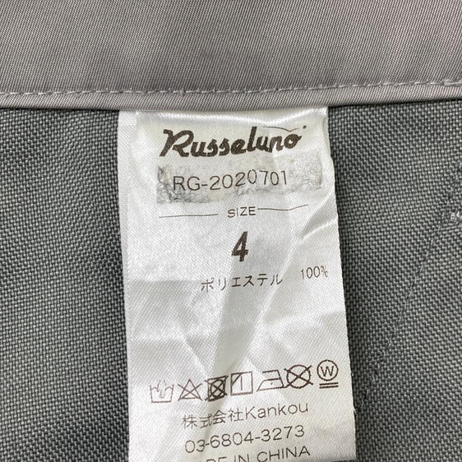 Russeluno（ラッセルノ） ロングパンツ グレー系 4 ゴルフウェア