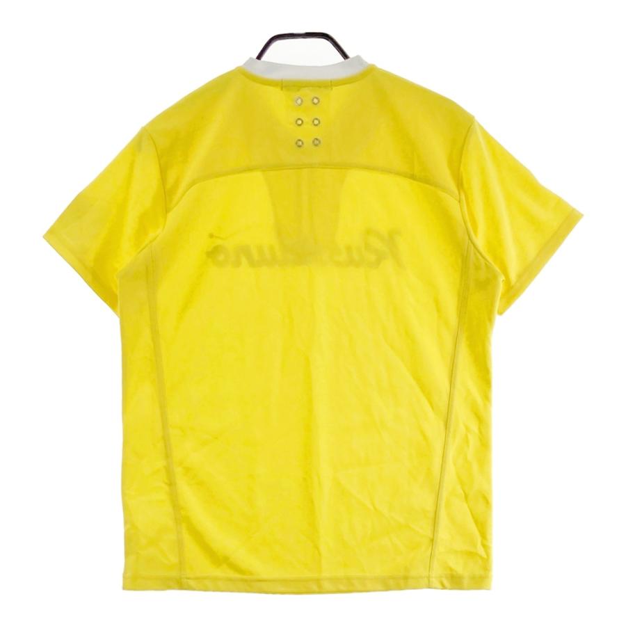 美品　Russeluno ラッセルノ　半袖　ハーフジップシャツ RUSSELUNO ラッセルノ ハーフジップ 半袖Tシャツ ルチャ イエロー系 4