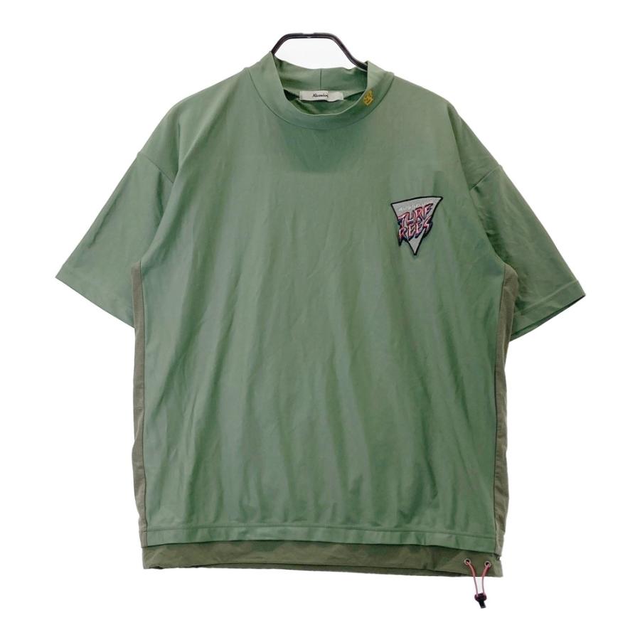 RUSSELUNO ラッセルノ ハイネック 半袖Tシャツ ルチャ カーキ系 4