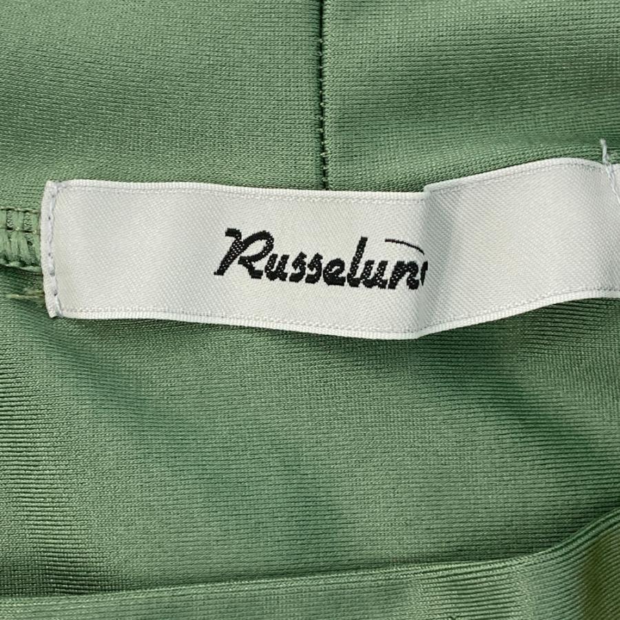 RUSSELUNO ラッセルノ ハイネック 半袖Tシャツ ルチャ カーキ系 4