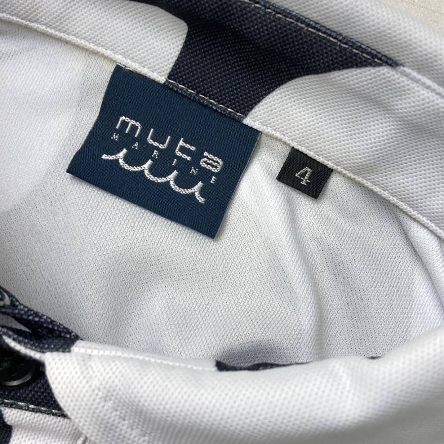 【新品】muta MARINE ムータマリン半袖ポロシャツ M白ボーダー muta MARINE GOLF BACK BORDER ポロシャツ [全2色] – muta Online Store