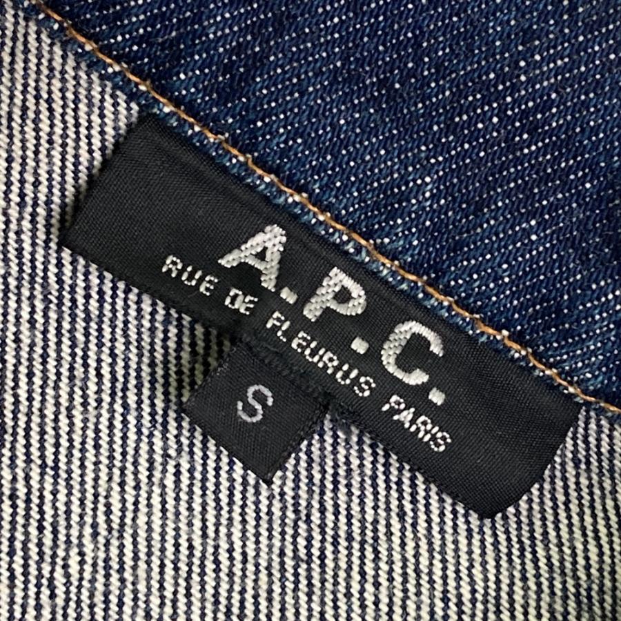 A.P.C. アーペーセー TK447 デニムジャケット  ブルー系 S メンズの画像