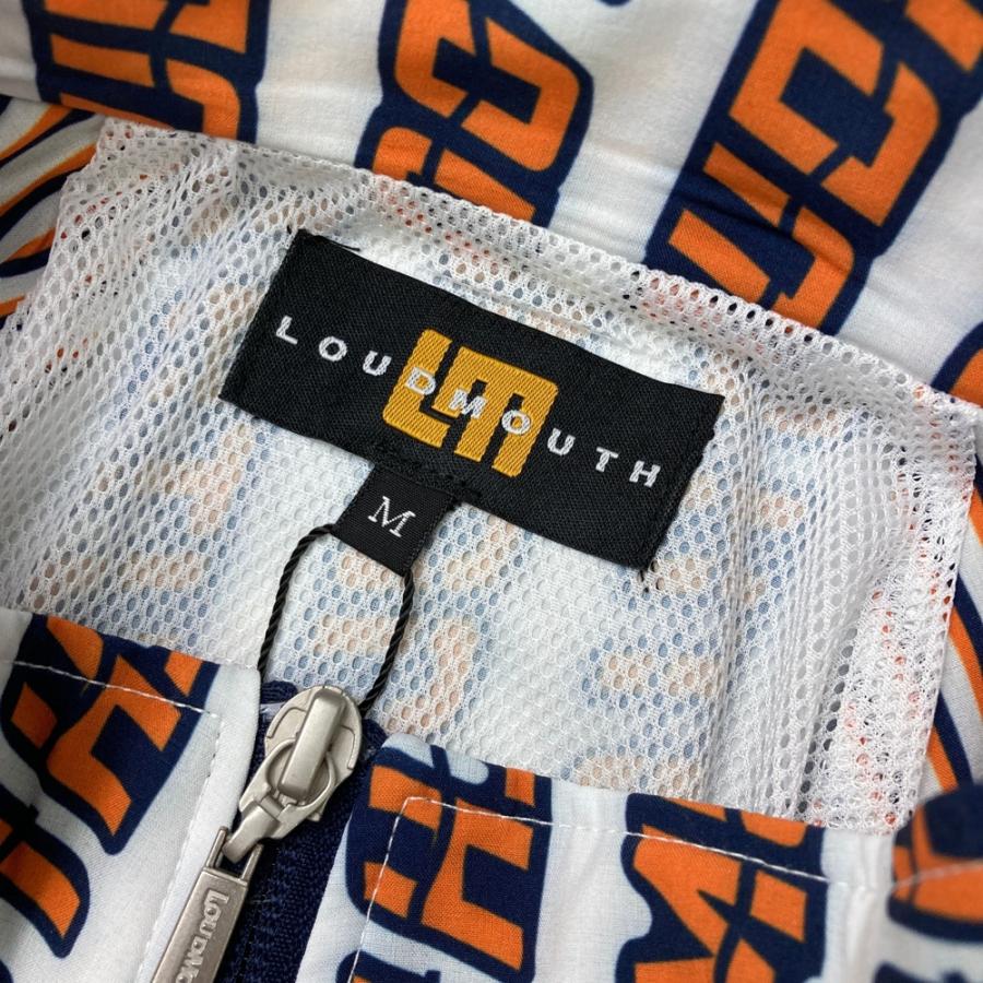 新品】LOUD MOUTH ラウドマウス 866204 2WAY ジップジャケット ロゴ