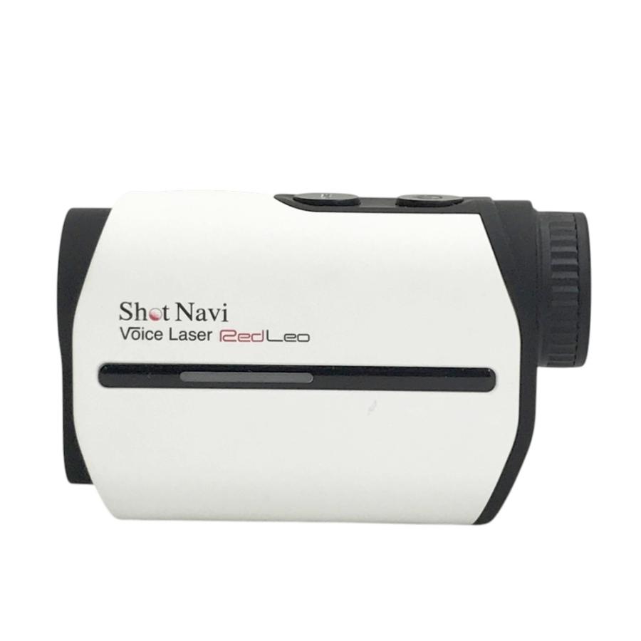 SHOT NAVI ショットナビ Voice Laser Red Leo レーザー距離計 ホワイト
