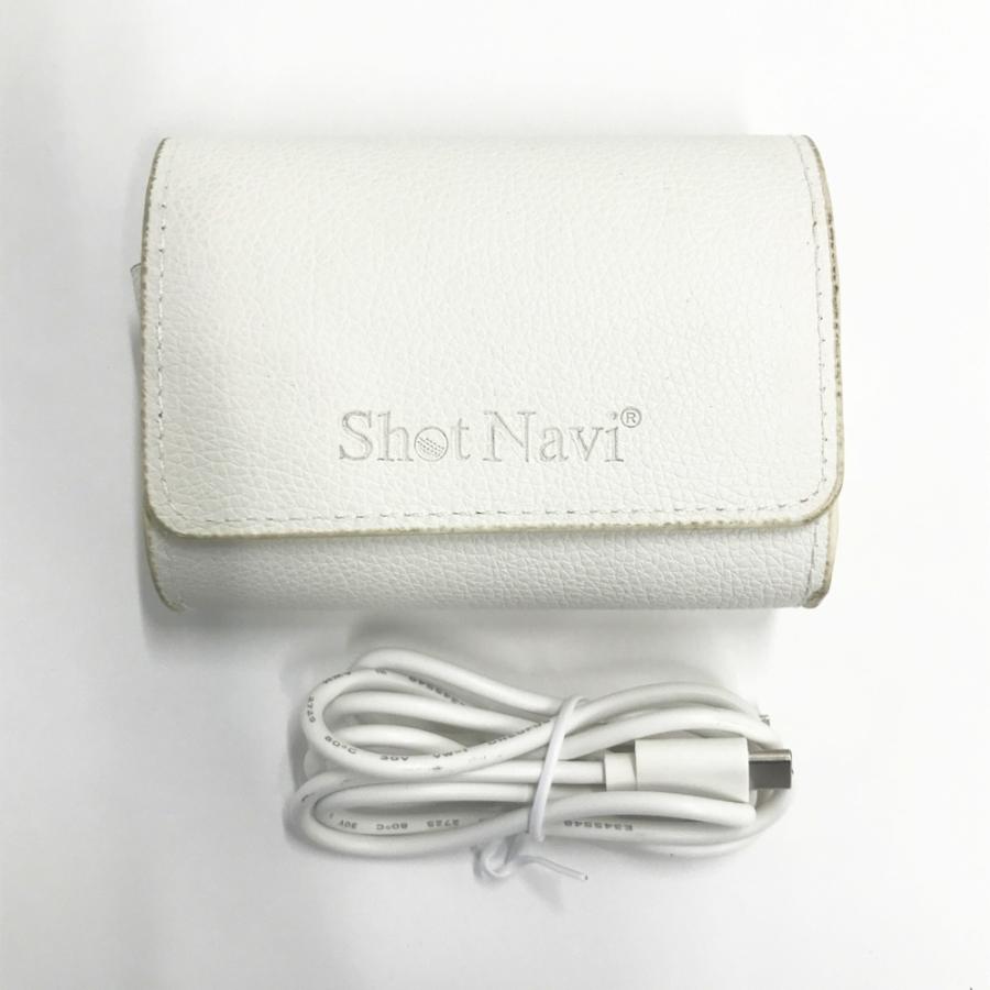 SHOT NAVI ショットナビ Voice Laser Red Leo レーザー距離計 ホワイト