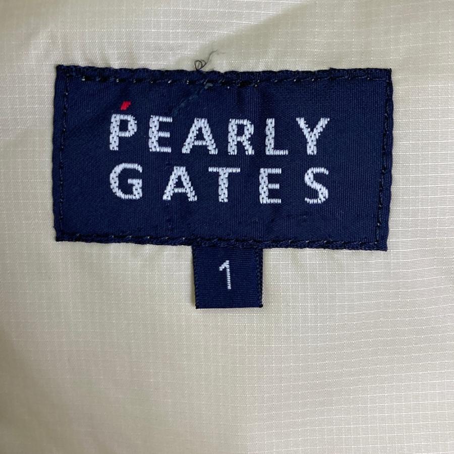 PEARLY GATES パーリーゲイツ 半袖 プルオーバー ベージュ系 1 ゴルフ