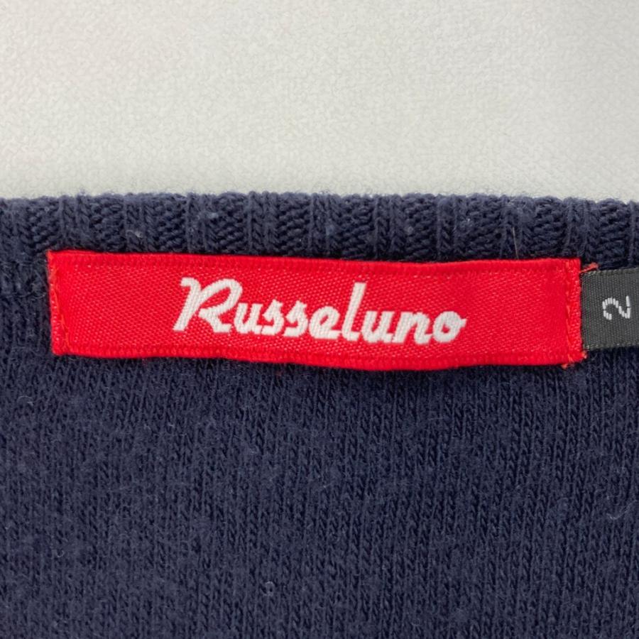 RUSSELUNO ラッセルノ ニットセーター ルチャ ネイビー系 2 ゴルフ