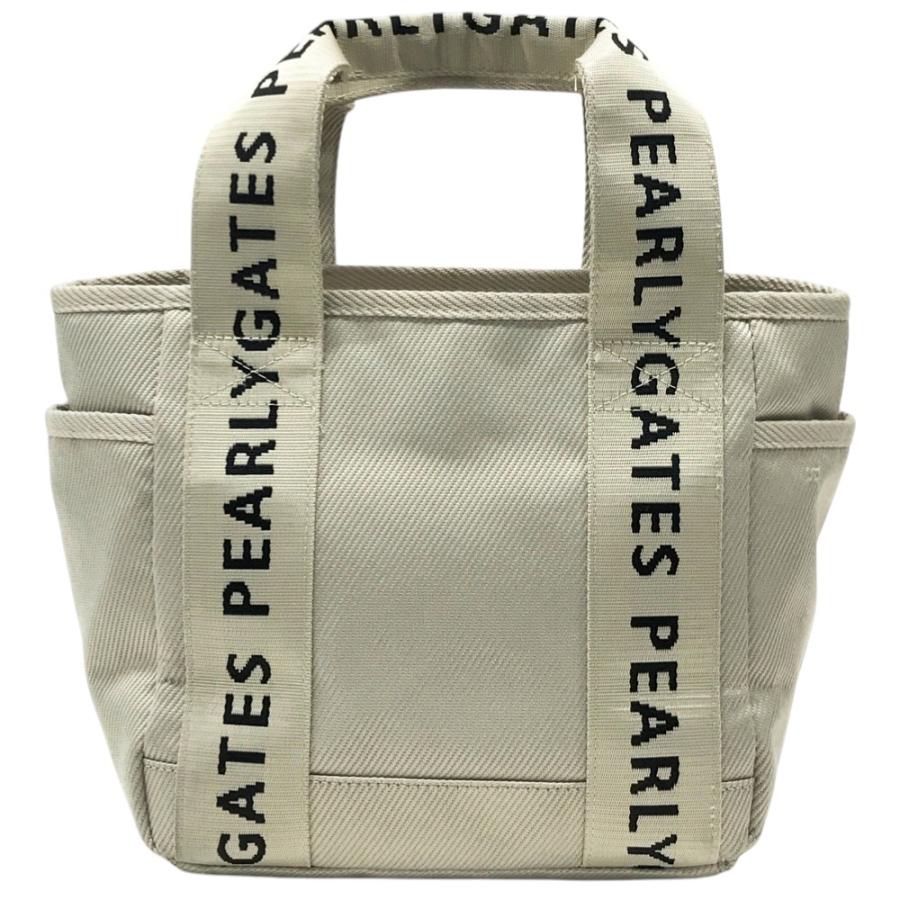 PEARLY GATES パーリーゲイツ ロッカーバッグ トートバッグ ベージュ系