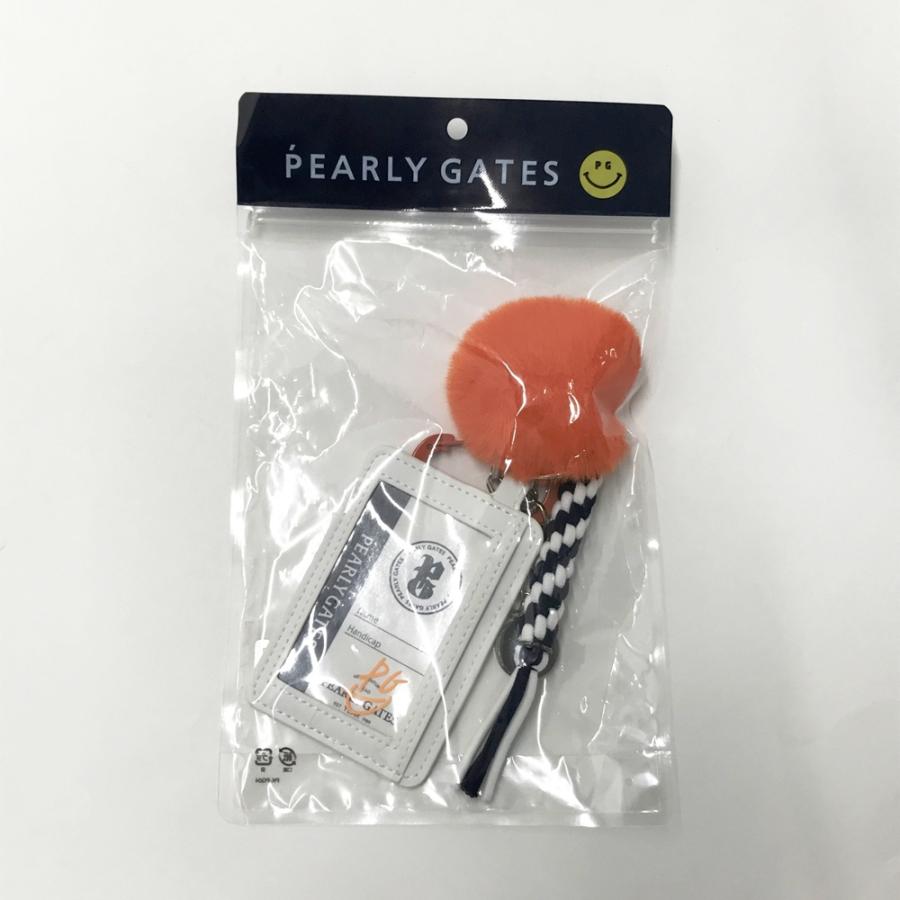 PEARLY GATES パーリーゲイツ  ネームプレート&TEEホルダー  ホワイト系  [240101653294] ゴルフウェア ストスト PEARLY GATES（パーリーゲイツ） 【新品】PEARLY GATES ネームプレート