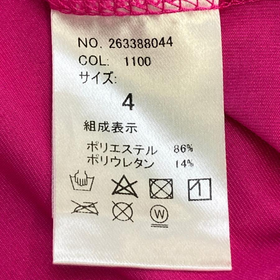 MUTA MARINE ムータマリン モックネック 半袖Tシャツ ピンク系 4
