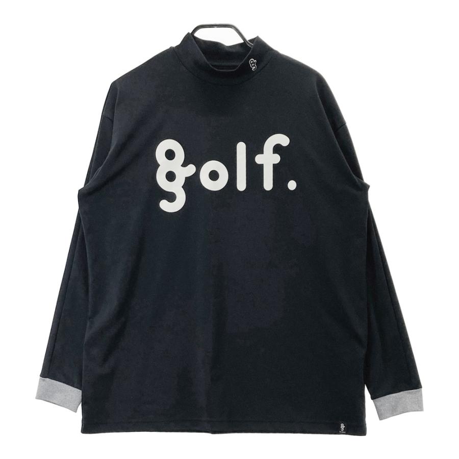 8G SHOOT エイジシュート 長袖モックネックTシャツ ブラック系 XL