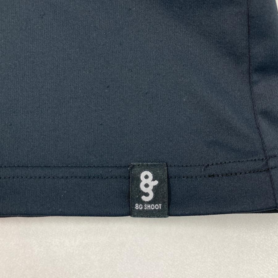 8G SHOOT エイジシュート 長袖モックネックTシャツ ブラック系 XL
