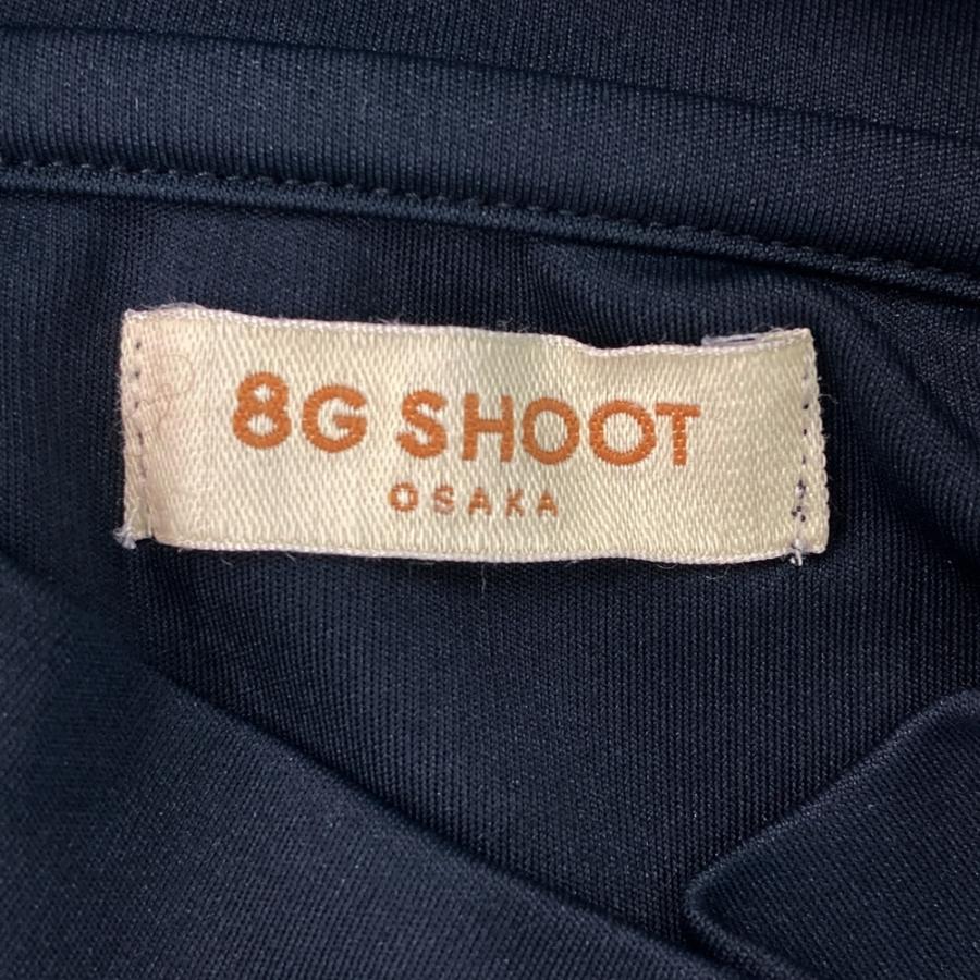 8G SHOOT エイジシュート 長袖モックネックTシャツ ブラック系 XL
