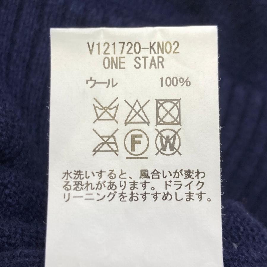 V12 ヴィトゥエルヴ  ニットセーター ウール  ネイビー系 1 ゴルフウェア レディース_4