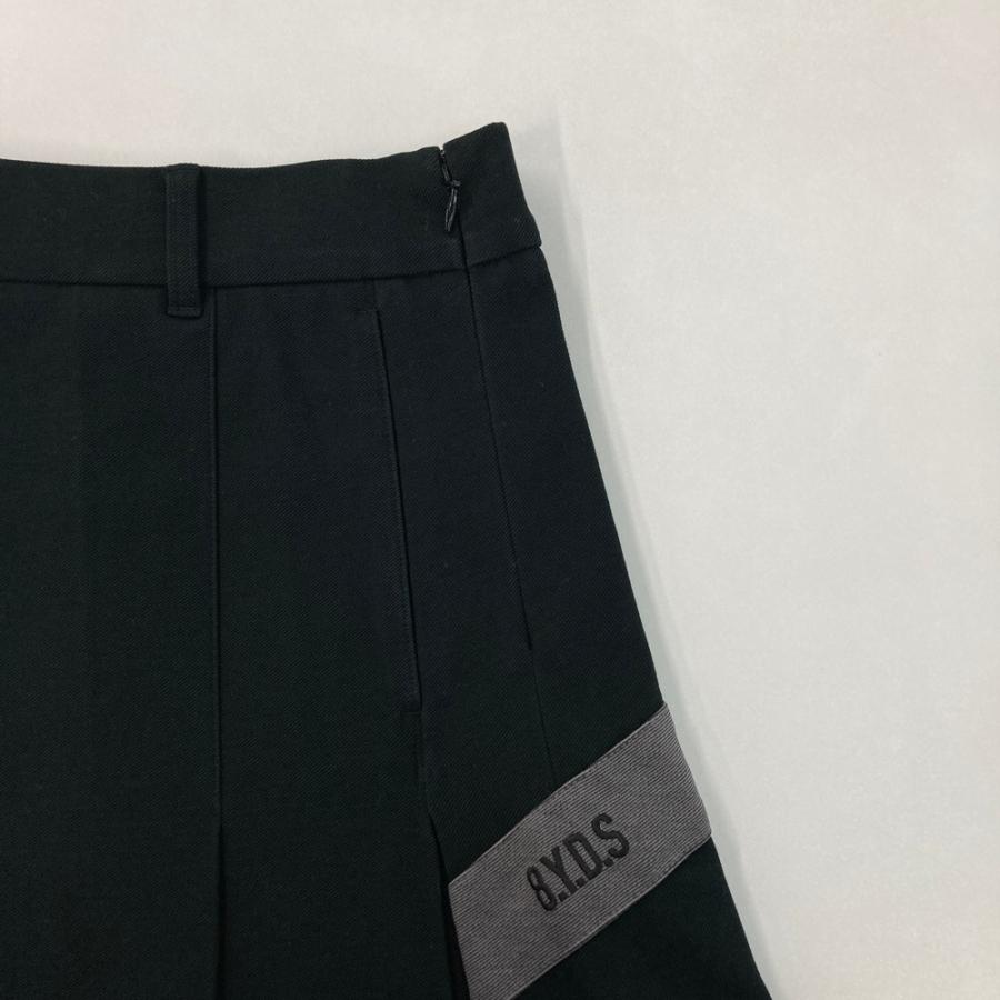 8YARDS ハチヤーズ スカート ブラック系 M ゴルフウェア レディース