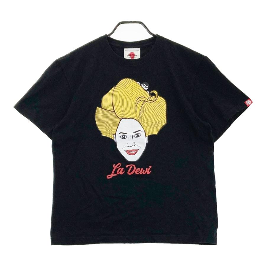 PUNK DRUNKERS パンクドランカーズ デヴィ夫人 半袖Tシャツ La Dewi 
