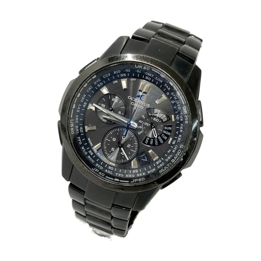 CASIO（カシオ） OCW-M700 4749 腕時計 電波ソーラー Oceanus ブラック