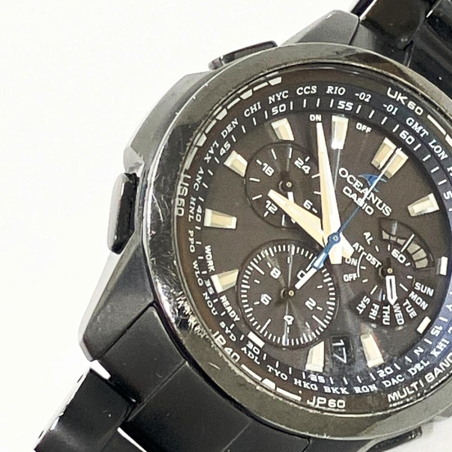 CASIO（カシオ） OCW-M700 4749 腕時計 電波ソーラー Oceanus ブラック