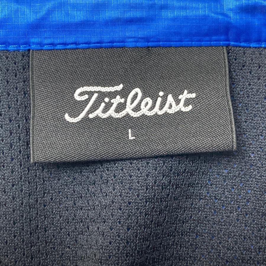 TITLEIST タイトリスト 長袖 ジップジャケット ブルー系 L ゴルフ