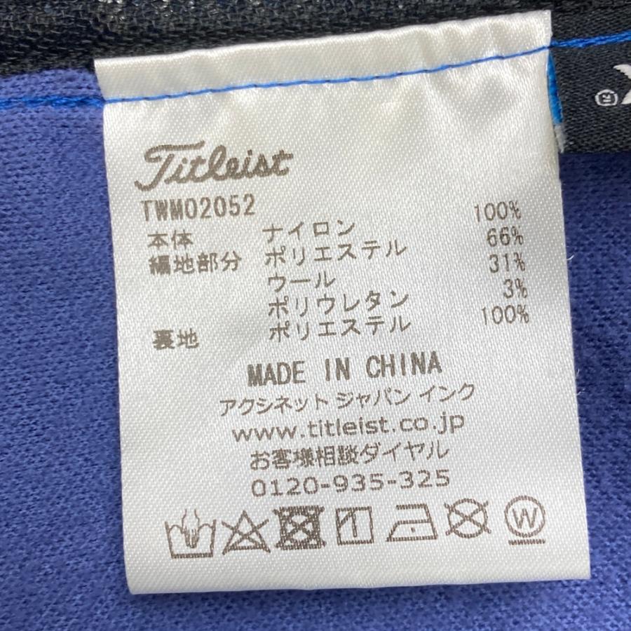 TITLEIST タイトリスト 長袖 ジップジャケット ブルー系 L ゴルフ