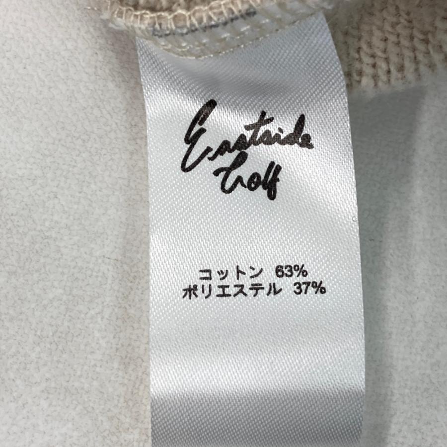 【新品】EASTSIDEGOLF イーストサイドゴルフ  裏起毛 スウェットパーカー  ベージュ系 S ゴルフウェア メンズの画像