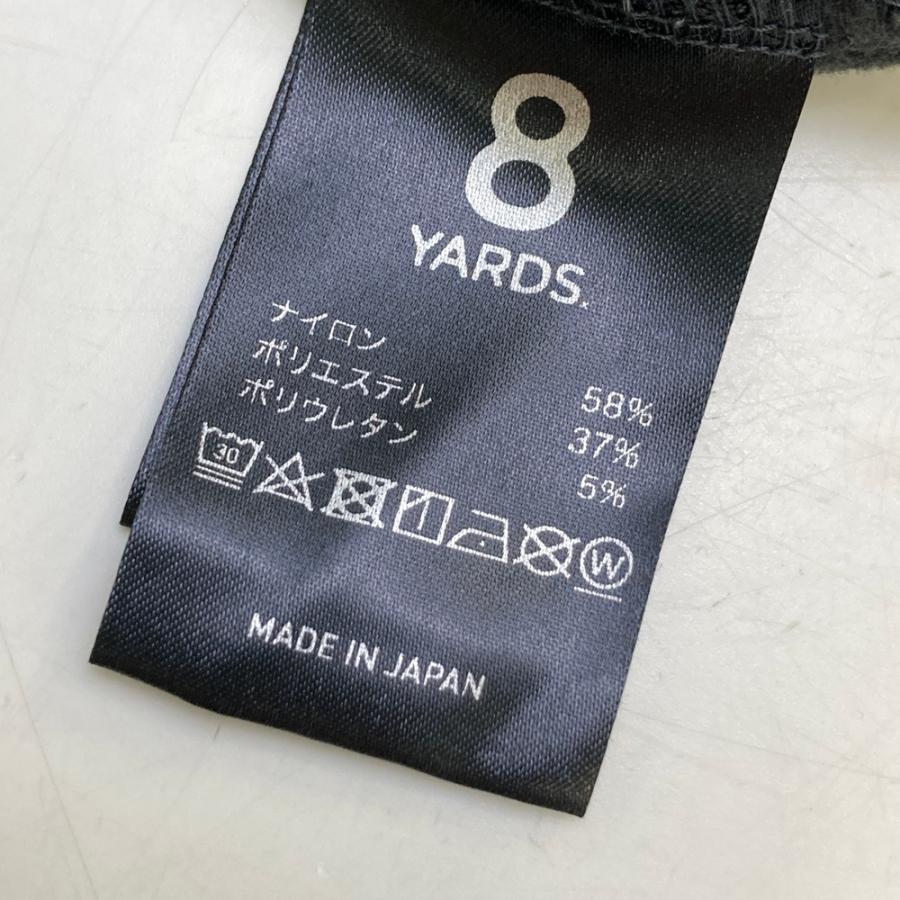 8YARDS ハチヤーズ 裏起毛 ジップジャケット ブラック系 L ゴルフ