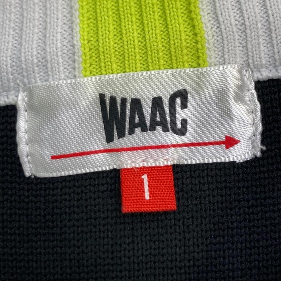 WAAC ワック  ノースリーブワンピース  ブラック系 1 ゴルフウェア レディース_2